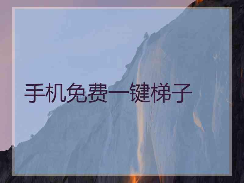 手机免费一键梯子