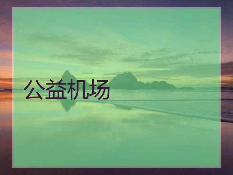 公益机场