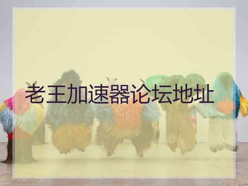 老王加速器论坛地址