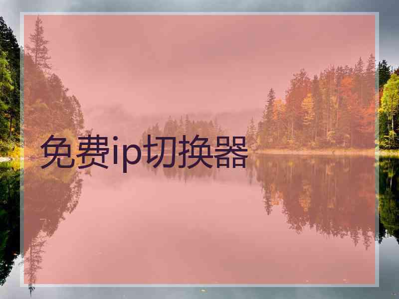 免费ip切换器