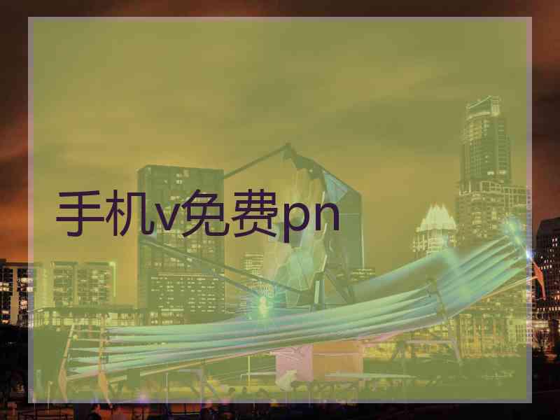 手机v免费pn