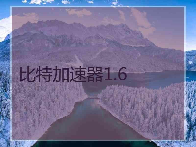 比特加速器1.6