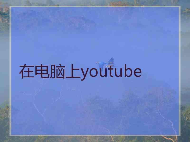 在电脑上youtube