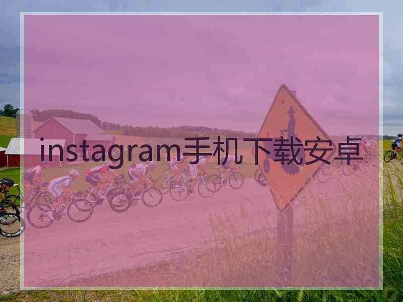 instagram手机下载安卓