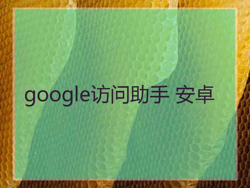 google访问助手 安卓