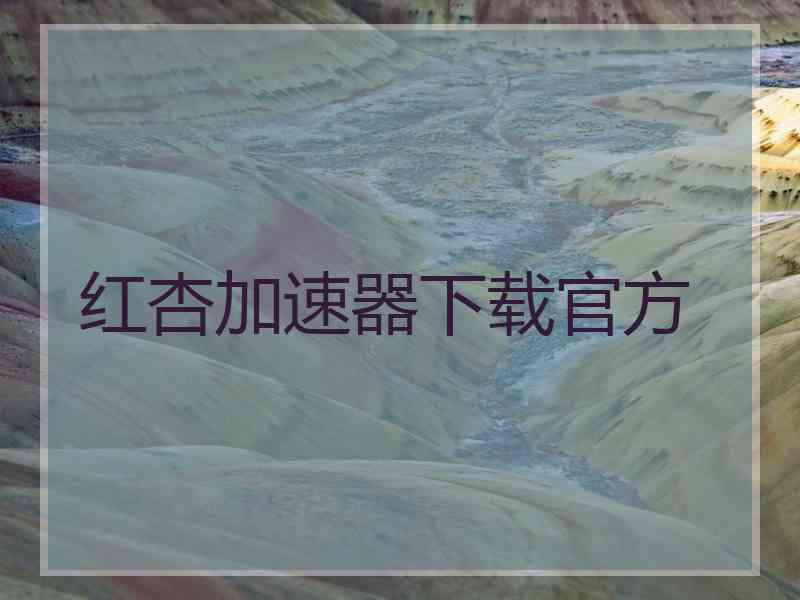 红杏加速器下载官方