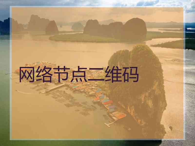 网络节点二维码